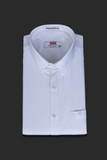 MCR BAMBOO ELITE Half Sleeve Formal White Shirt For Men