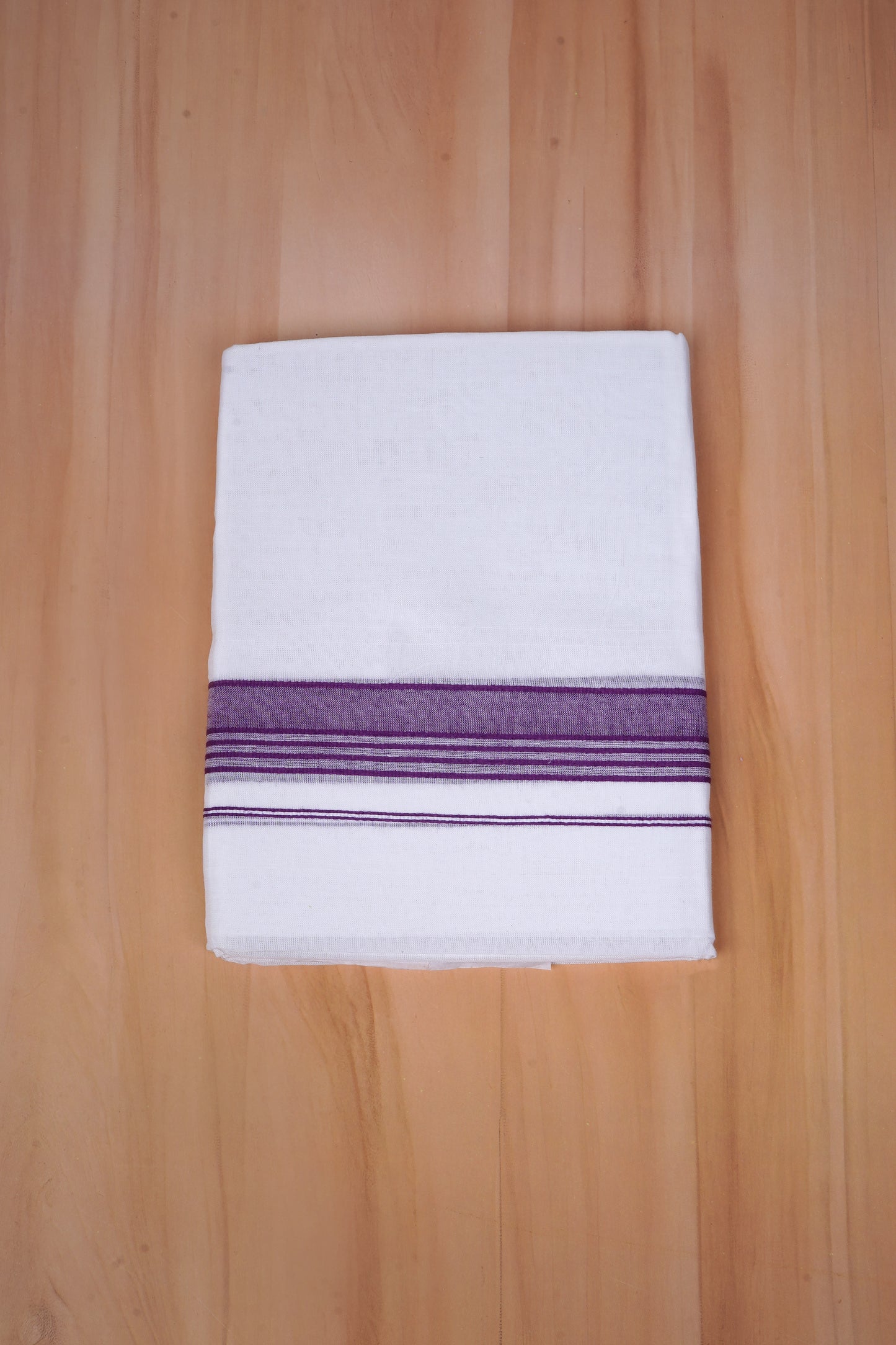 FCD-580 W/D DHOTI 3.80 MTR - Dark Purple