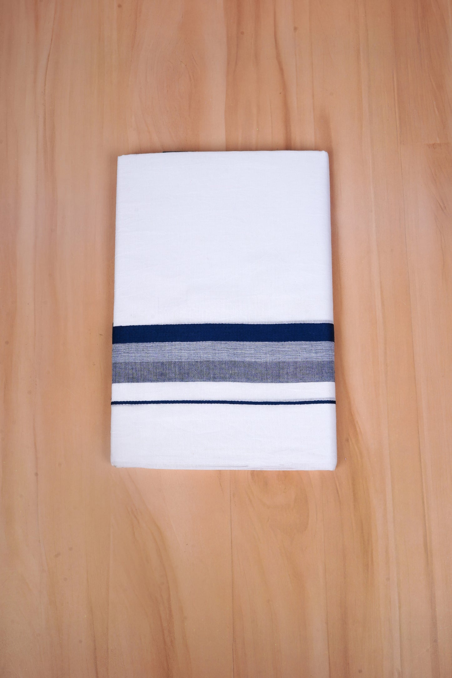 FCD-602 W/D DHOTI 3.80 MTR - Nacy Blue