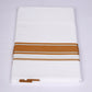 FS-130 W/S DHOTI   1.90 MTR - Light Orange