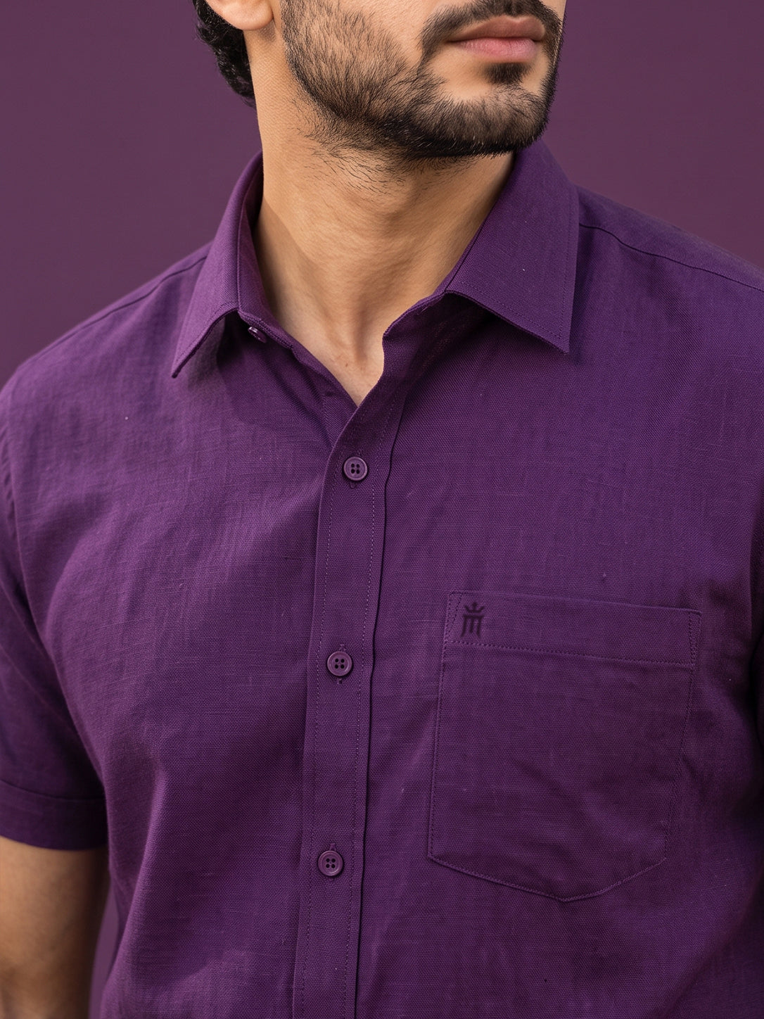 MCR VEGA FORD 23005 Half Sleeve Formal Color Shirt For Men