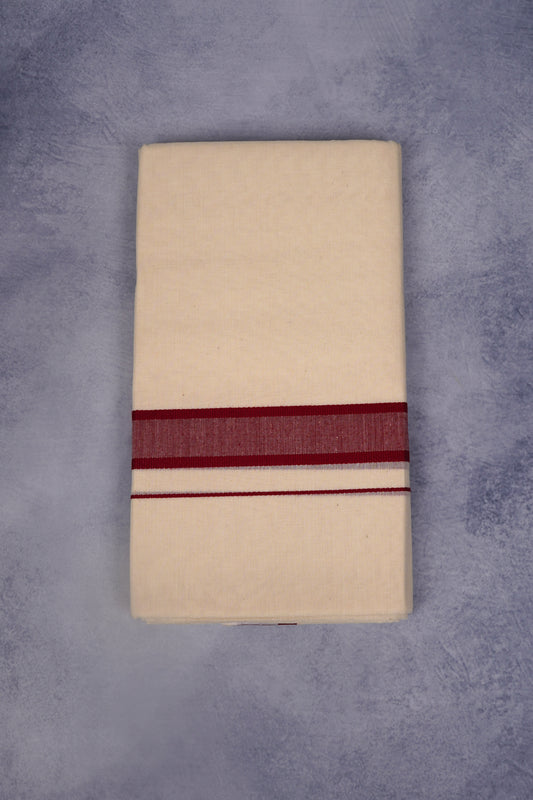 FCD-471C C/D DHOTI  3.80 MTR-Maroon
