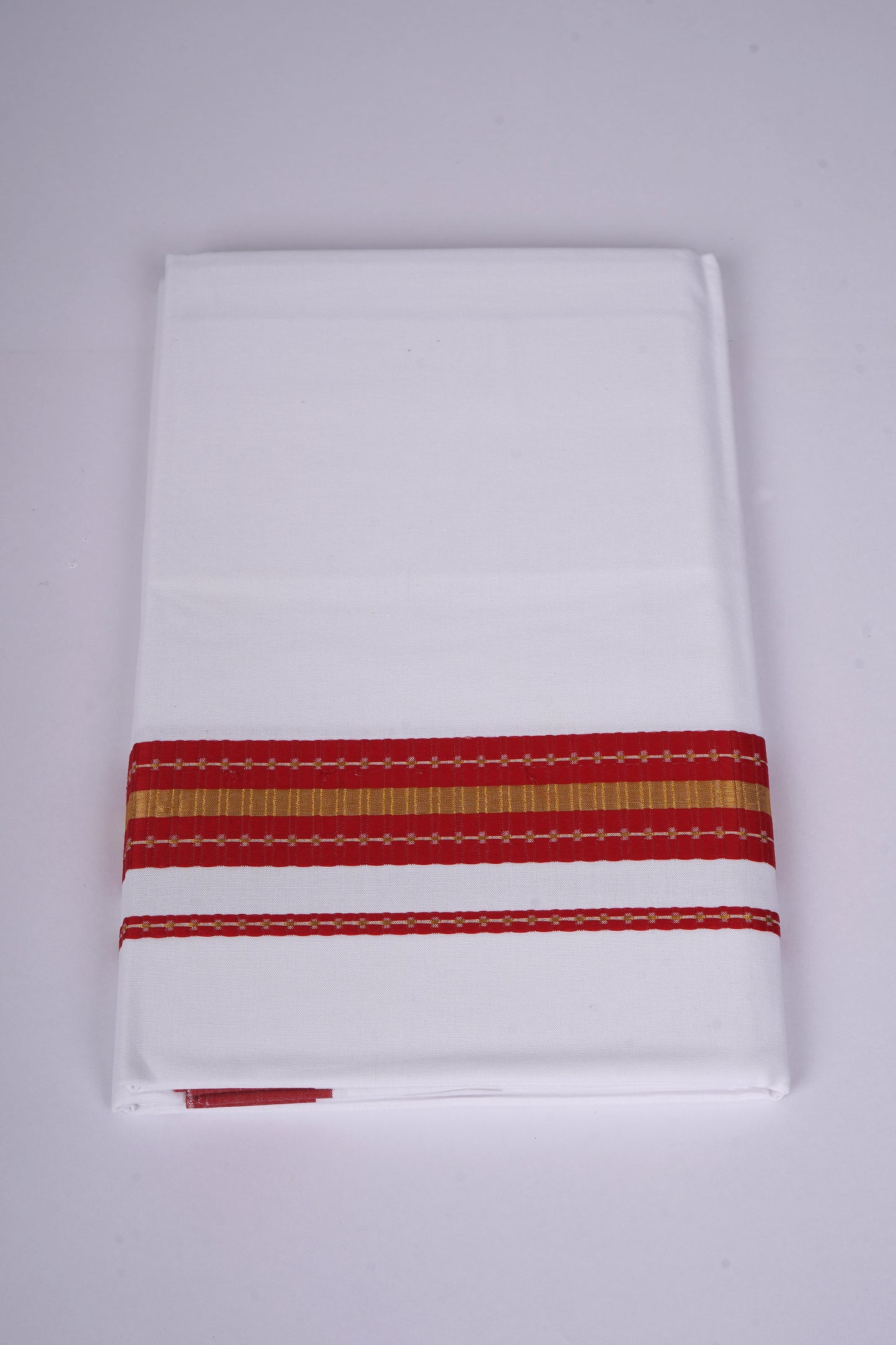 FS-108 W/S DHOTI  2.00 MTR -Red