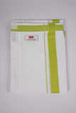 PKT FD-01 VELCRO WHITE DOUBLE DHOTI - Green