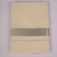 SLD-92C CREAM DOUBLE DHOTI  4.00 MTR