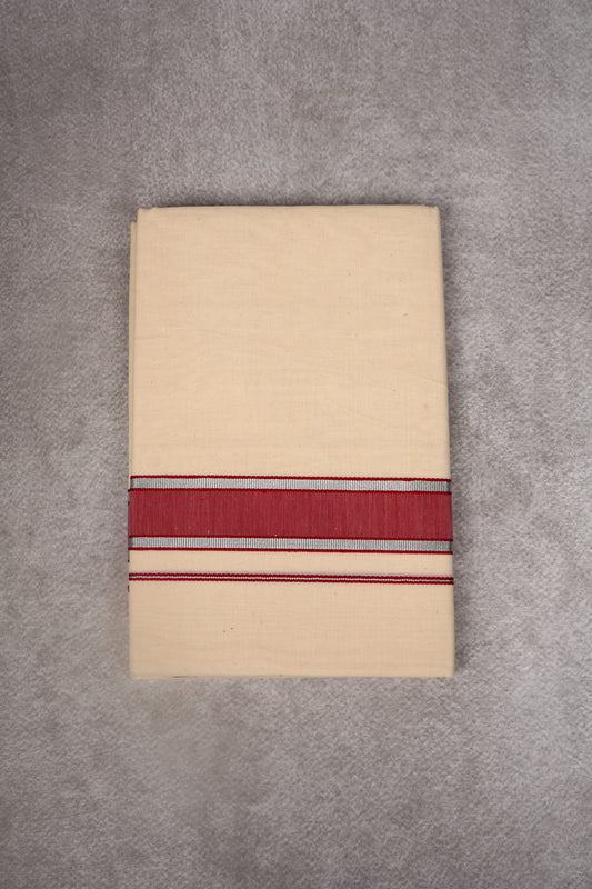 FD-178C C/D DHOTI  3.80 MTR-Dark Pink