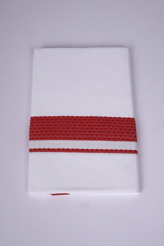 FS-136 W/S DHOTI  2.00 MTR - Red