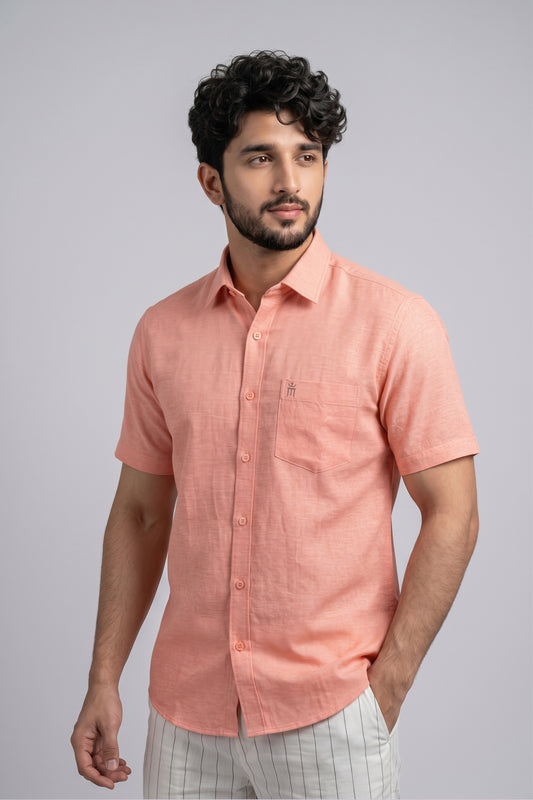 MCR CLUB COLOUR 99106 Half Sleeve Formal Color Shirt For Men
