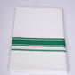 FS-130 W/S DHOTI  1.90 MTR - Dark Green