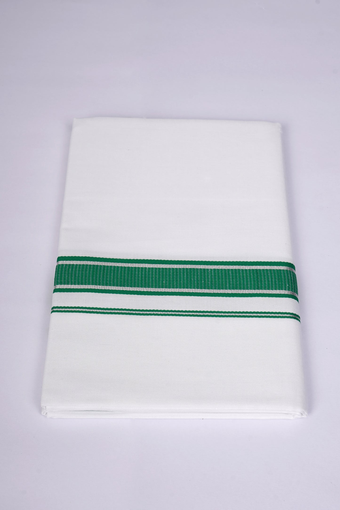 FS-130 W/S DHOTI  1.90 MTR - Dark Green