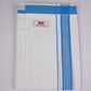 PKT FD-02 VELCRO WHITE DOUBLE DHOTI - Blue