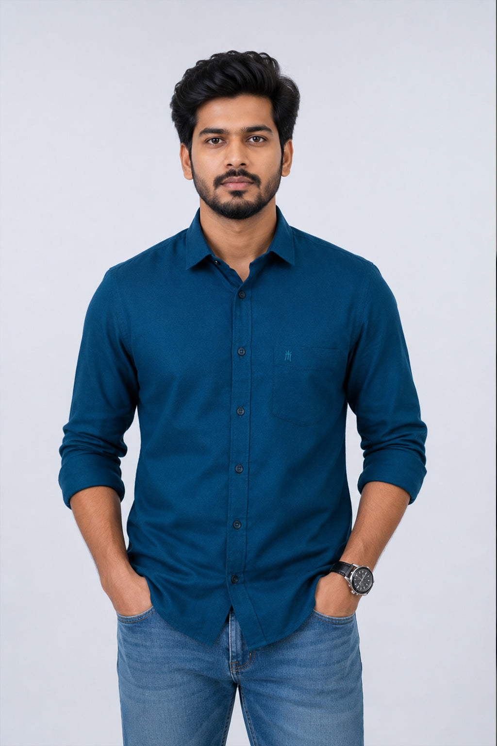 British Crown Casual Color Shirt - 81006