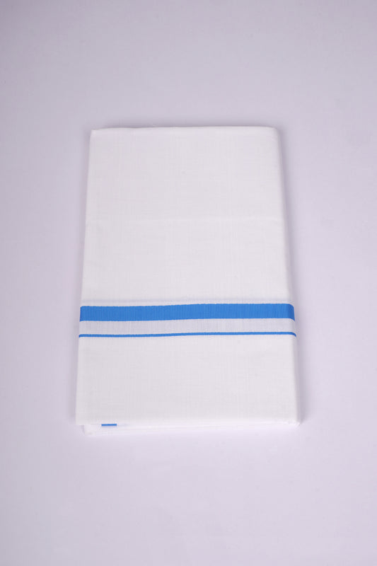 HS-19 W/S DHOTI  1.90 MTR - Blue