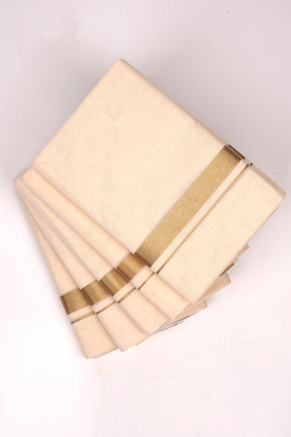 1 ANTIQUE GOLD C/D Dhoti 3.80 MTR