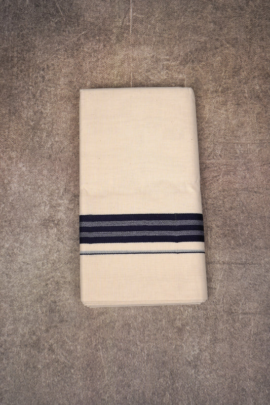 FCD-360C C/D DHOTI  3.80 MTR-Dark Blue