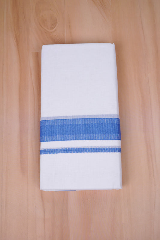 FCD-246 W/D DHOTI 4.00 MTR-Sky Blue