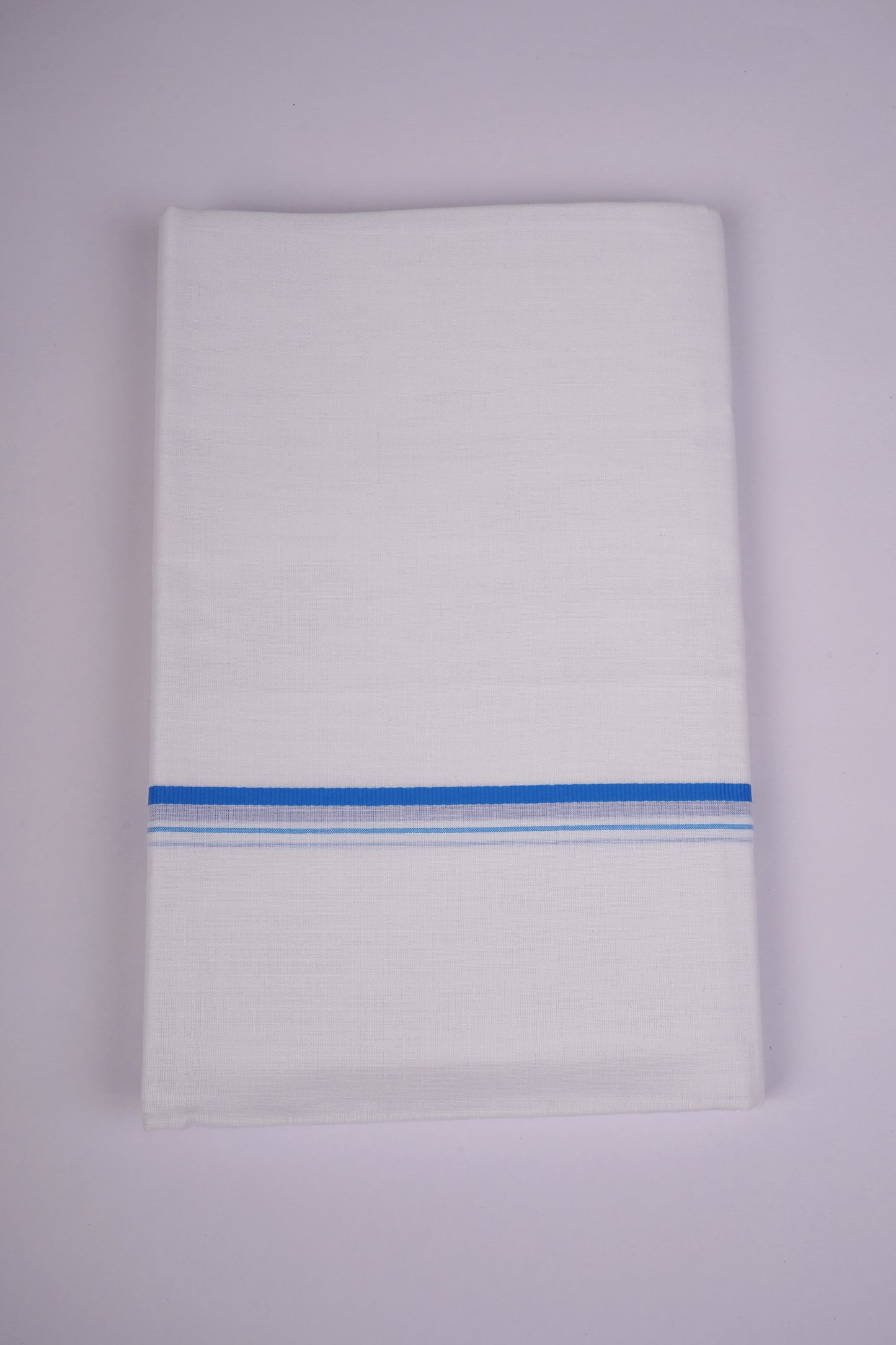 SD-10 W/D DHOTI   3.80 MTR-Blue
