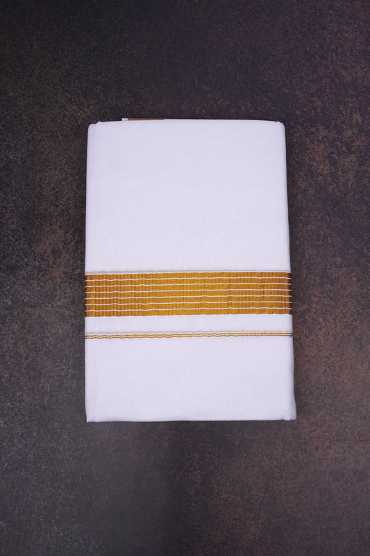 ZENITH GOLD 2 W/D DHOTI 4.00 MTR- GOLD