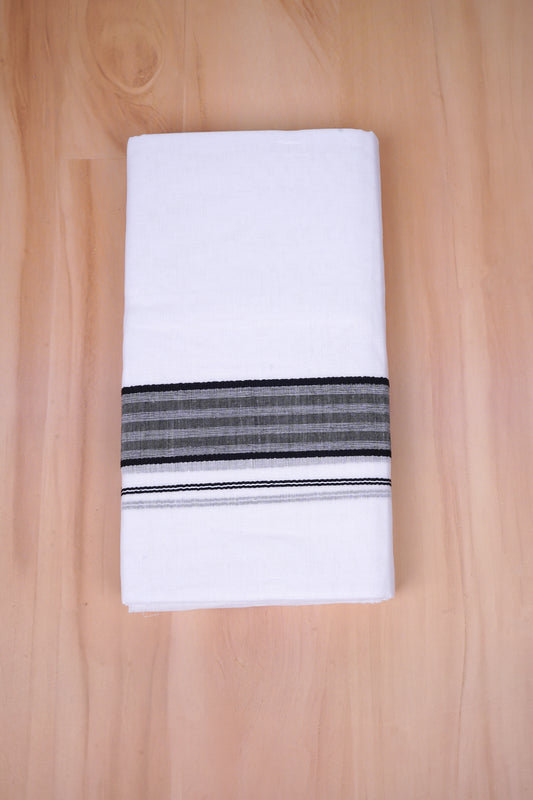 FCD-488 W/D DHOTI 3.80 MTR- Black