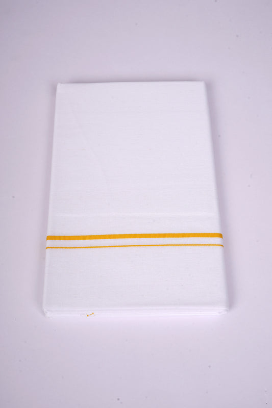 SS-25 W/S DHOTI  2.00 MTR - Yellow