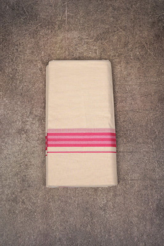 FCD-360C C/D DHOTI  3.80 MTR-pink