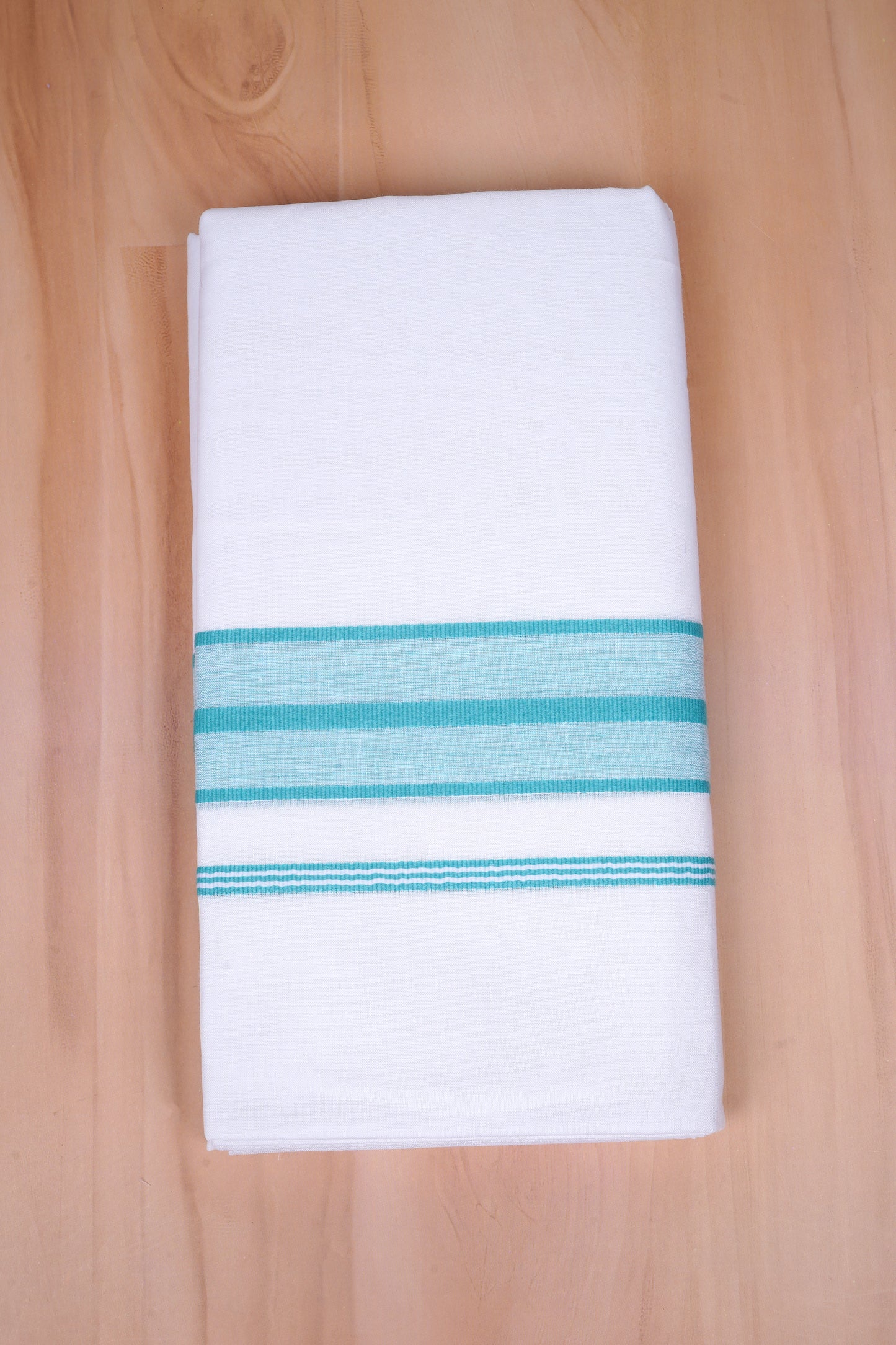 FCD-393 W/D DHOTI 3.80 MTR- Light blue