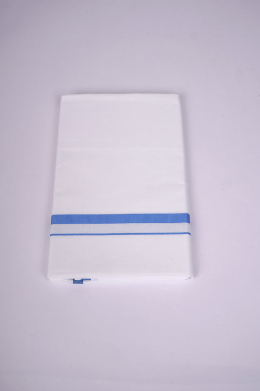 HS-19 W/S DHOTI 1.90 MTR - Blue