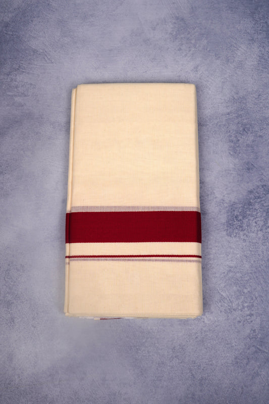 FCD-366C C/D DHOTI 3.80 MTR-Dark Pink