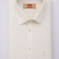 2 Pcs Combo Pure Silk Shirt Full Sleeve - Cream