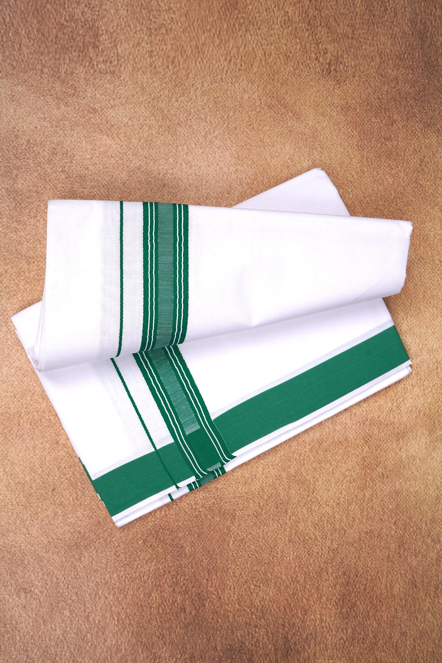 Fancy Border 3 pcs Combo W/D Dhoti 3.80 mtr