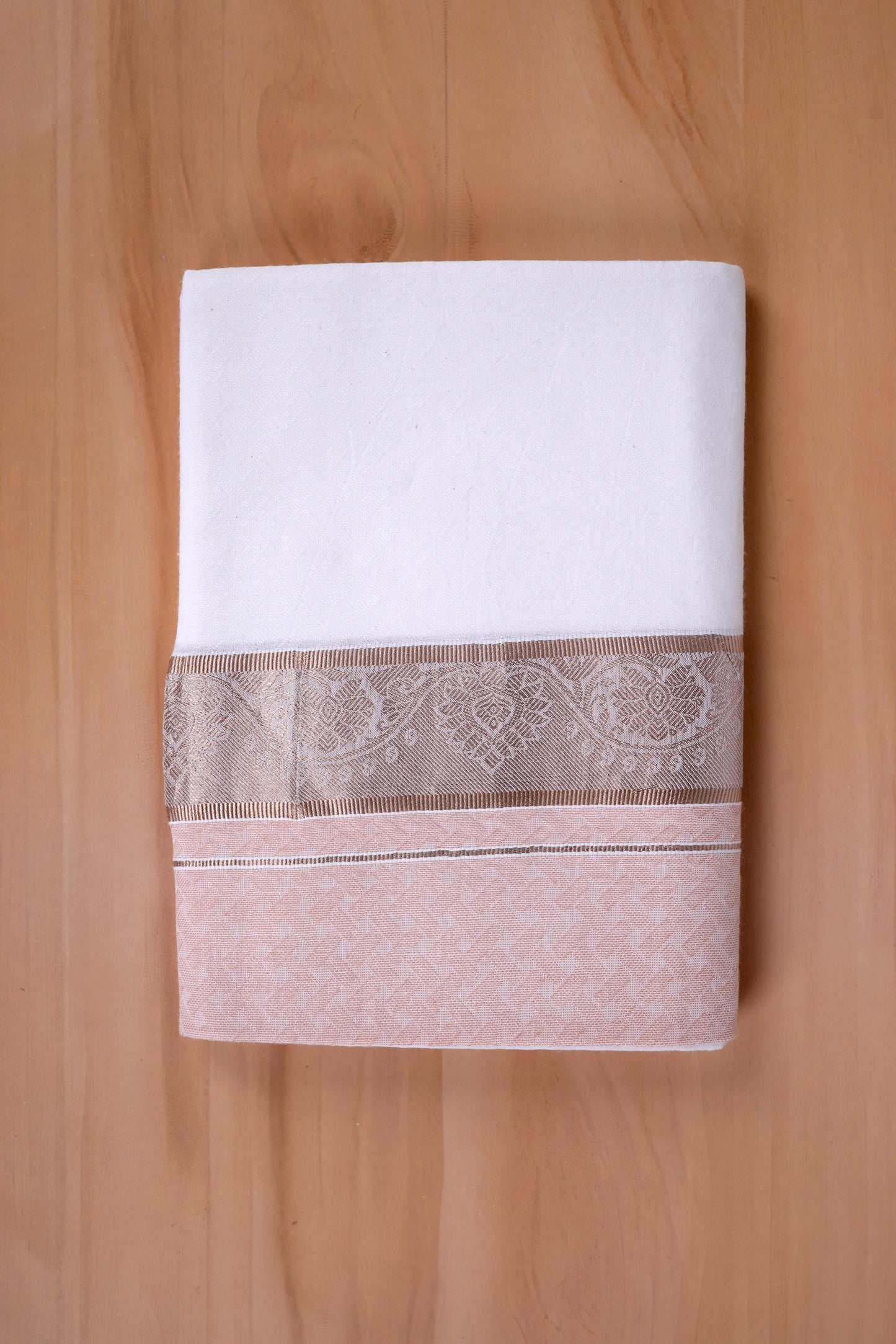 Aayush Cotton Jaquard Shirtings & Dhoti Single Set - D9