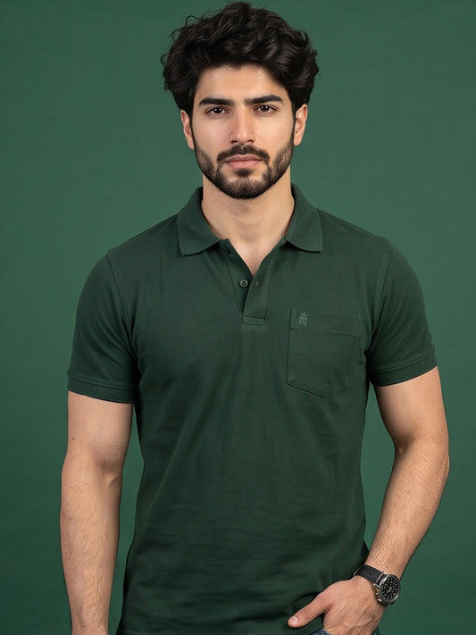 Python Plain GREEN Color T-Shirt - 70007