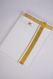 PKT GLD-01 VELCRO WHITE DOUBLE DHOTI