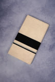 FCD-77C C/D DHOTI  4.00 MTR-Black