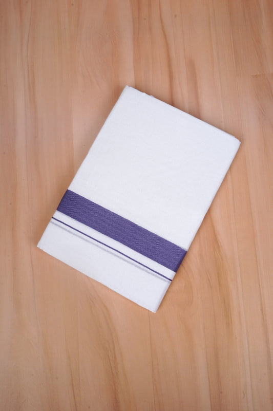FCD-406 W/D DHOTI 3.80 MTR - Violet