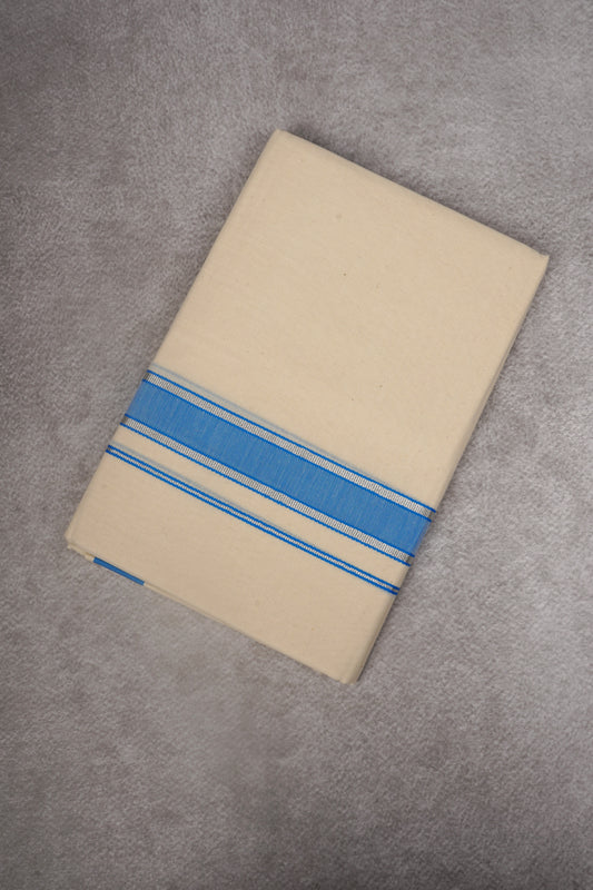 FD-178C C/D DHOTI  3.80 MTR-Blue