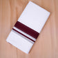 FCD-246 W/D DHOTI 4.00 MTR-Dark Maroon