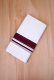 FCD-246 W/D DHOTI 4.00 MTR-Dark Maroon