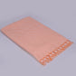 COLOUR MINICHECK COTTON - CBT-24 BATH TOWEL - 30X60 - LIGHT ORANGE