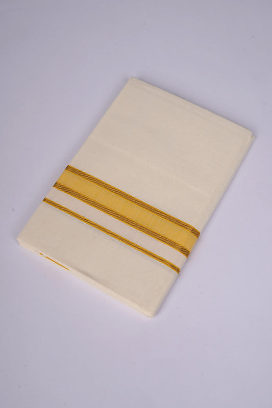 FS-133C C/S DHOTI  2.00 MTR - Light Yellow