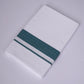 FS-136 W/S DHOTI  2.00 MTR - Dark Green