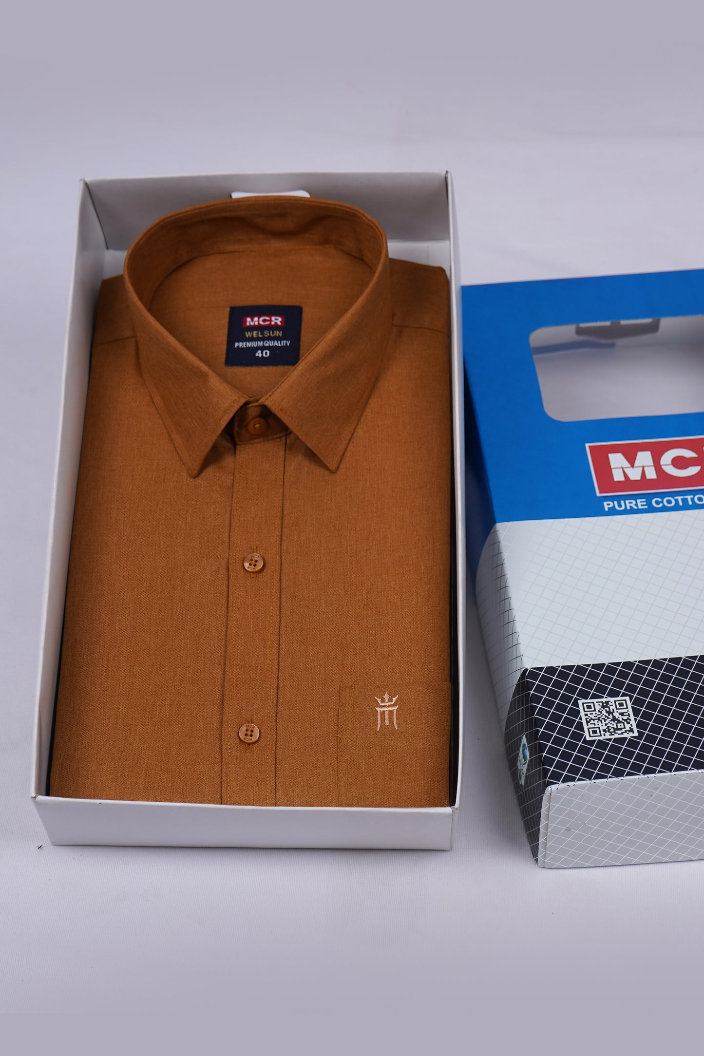 MCR WELSUN 61509 Half Sleeve Formal Color Shirt For Men