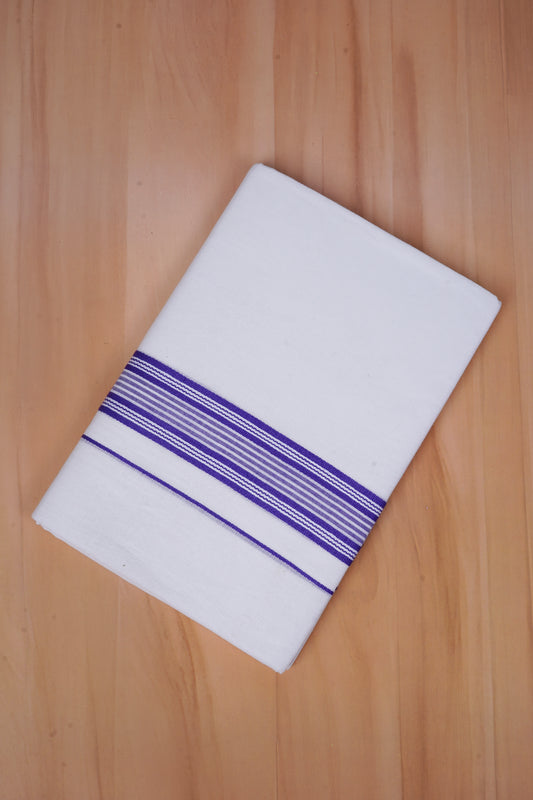 FCD-588 W/D DHOTI 3.80 MTR - Purple