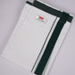 PKT FD-01 VELCRO WHITE DOUBLE DHOTI - Dark Green