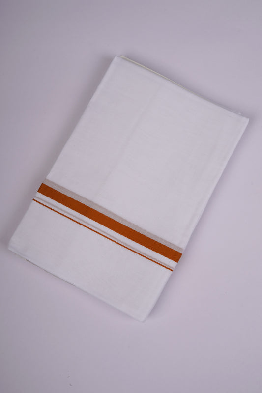 HD-24 W/D DHOTI  3.80 MTR-Orange