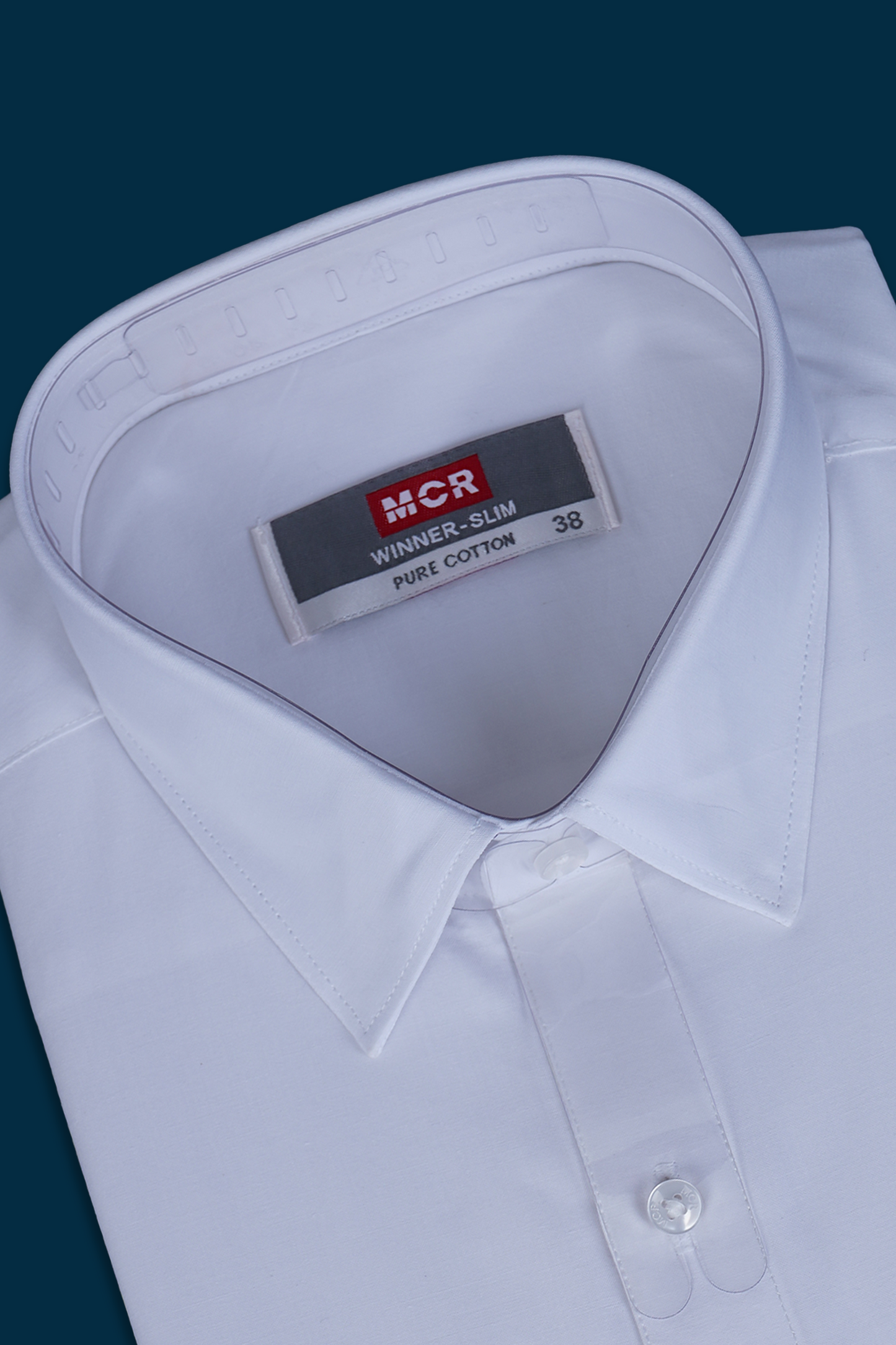 MCR Winner slim fit  Full Sleeve  White Shirt For Men