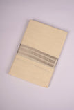 SLD-76C CREAM DOUBLE DHOTI  4.00 MTR