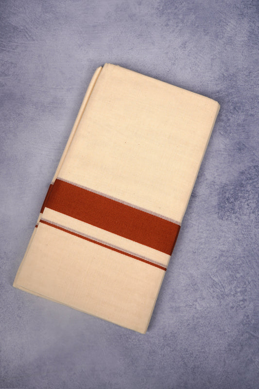 FCD-366C C/D DHOTI  3.80 MTR-Dark orange