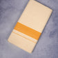 FCD-39C C/D DHOTI  4.00 MTR-golden Yellow