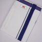 PKT FD-01 VELCRO WHITE DOUBLE DHOTI - Ink Blue
